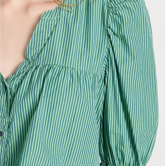 Nation LTD. Geneva Romantic Crop Top in Havana - Picture 7 of 9